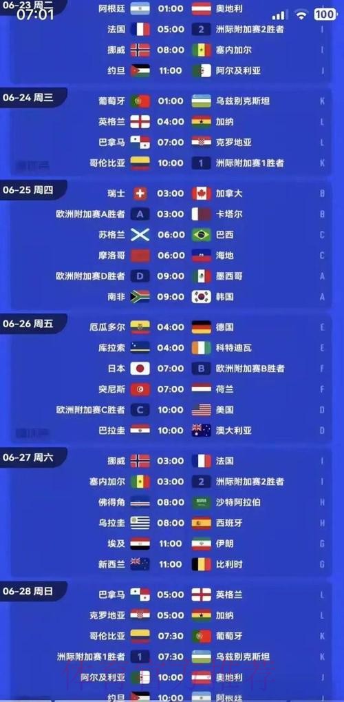 2026美加墨世界杯美国时间 2026美加墨世界杯美国时间